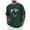 #JIE- Green, variant on CYiJun George Graphic T Shirt for Men Summer Crew Neck Short Sleeve Casual Tees