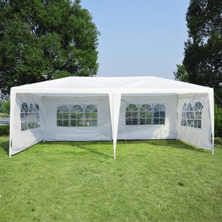 Zimtown 10' x 20' Canopies Tent with 4 Removable Sidewalls Panels,Wedding Party Outdoor