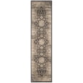 thumbnail image 2 of SAFAVIEH Vintage Kinsley Traditional Runner Rug, Black/Ivory, 2'2" x 12', 2 of 7