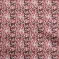 thumbnail image 1 of oneOone Velvet Dark Rose Brown Fabric Butterflies Sewing Craft Projects Fabric Prints By Yard 58 Inch Wide, 1 of 4