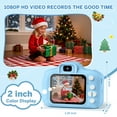 thumbnail image 2 of PayUSD Kids Camera for Girls Boys 32GB 1080HD Selfie Digital Cameras Video Toddler Toys Christmas Birthday Gift Age 3-10, Blue, 2 of 9