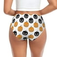 thumbnail image 3 of Womens Underwear pumpkins halloween elements Cuteness No Show Seamless Underwear for Women, Soft Stretch Women's Panties, Hipster Ladies Panties Bikini Underwear Briefs, 3 of 6