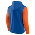 thumbnail image 3 of Men's Logo Athletic Royal New York Islanders Deliver Fleece Pullover Hoodie, 3 of 3
