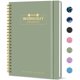 thumbnail image 1 of Diario de ejercicios Taja para hombre y mujer, tamaño A5, color verde, 1 of 7