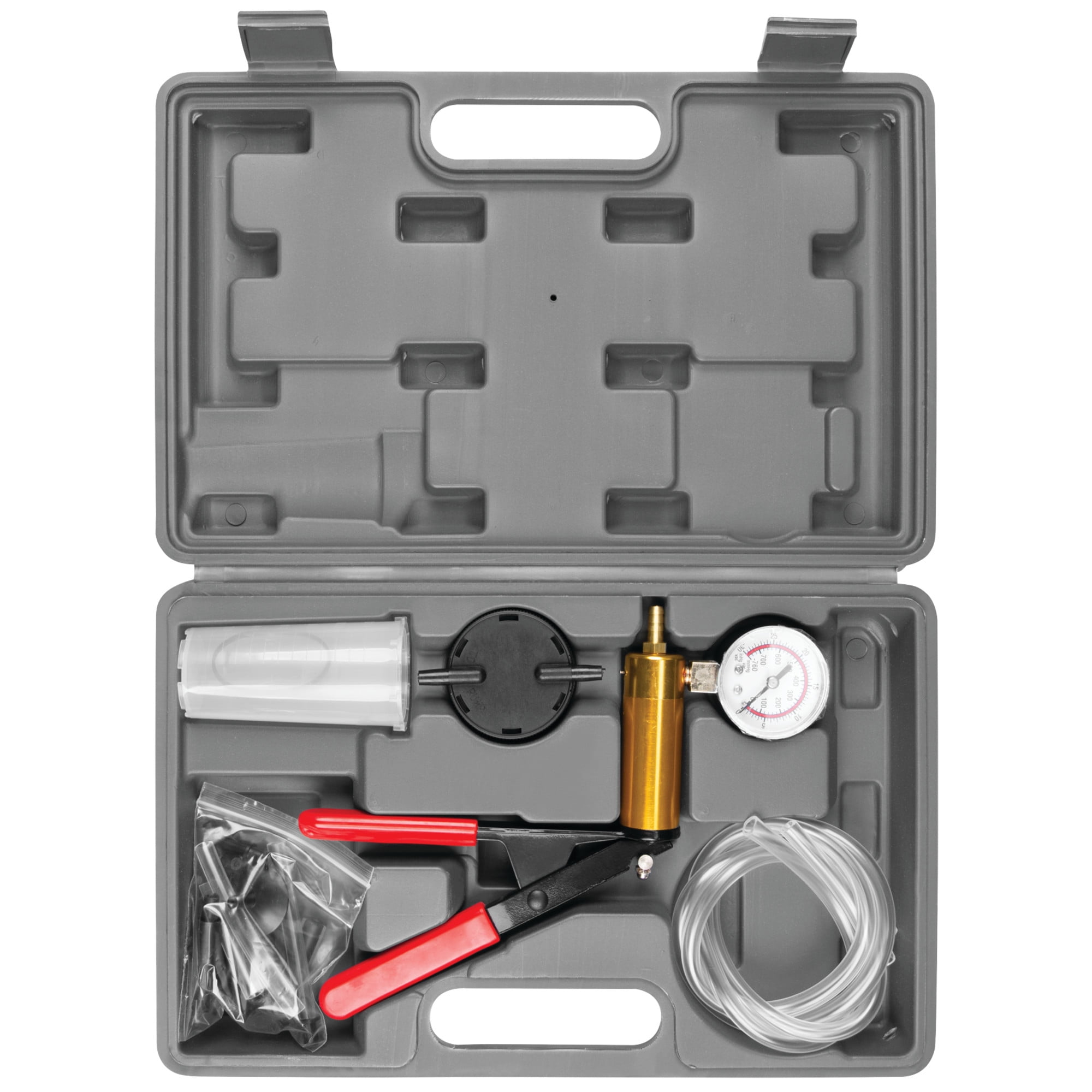 Performance Tool W89727 Automotive Vacuum Pump Kit & Brake Bleeder Kit