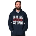 thumbnail image 3 of I Am the Storm Psalm 56 Scripture Hoodie Sweatshirt Women Men Brisco Brands M, 3 of 6
