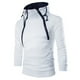 thumbnail image 4 of Sudadera con capucha de manga larga para hombre, suéter con cremallera, cuello alto, chaqueta superior, abrigo, color negro, 4 of 4