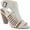 White, variant on Delicious By Soda Yummy Cutout Stacked Heel Sandal