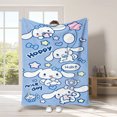 thumbnail image 1 of 3D Printing, Cartoon Soft Double Flannel Blanket, Super Soft Blanket, Suitable For Living Room, Sofa, 1 of 3