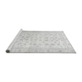 thumbnail image 2 of Ahgly Company Machine Washable Indoor Rectangle Oriental Gray Traditional Area Rugs, 6' x 9', 2 of 4