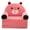 Pink, variant on Leojiow Plush Foldable Kids Sofa Backrest Armchair 2 In 1 Foldable Children Sofa Cute Cartoon Lazy Sofa Children Flip Open Sofa Bed For Living Room Bedroom Without Liner Filler One Size