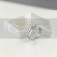 thumbnail image 3 of 10k White Gold Mens Diamond Ring, 1/4 Carat (ctw) Round Cut Natural White Diamond 5-Stone Anniversary Wedding Band Ring Men's Jewelry (Diamond Color: H-I, Clarity: I2, 0.25cttw) Ring Size-9, 3 of 6