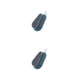 thumbnail image 2 of Bearachild cepillo de cerdas de zapatos multifuncional mano de lavandería cepillos de limpieza de ropa profesional herramienta para de baño azul Azul 2Conjunto, 2 of 6