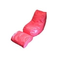 thumbnail image 2 of Boscoman Vinyl Bean bag Lounger with Footrest, 2 of 2