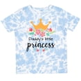 thumbnail image 3 of Inktastic Daddy's Little Princess Girls Toddler T-Shirt, 3 of 5