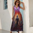 thumbnail image 2 of Octopus in The Mysterious Ocean Art Sleeveless Dress Women's Summer Suit Dresses for Women 2025 Luxury Party Dress, 2 of 7