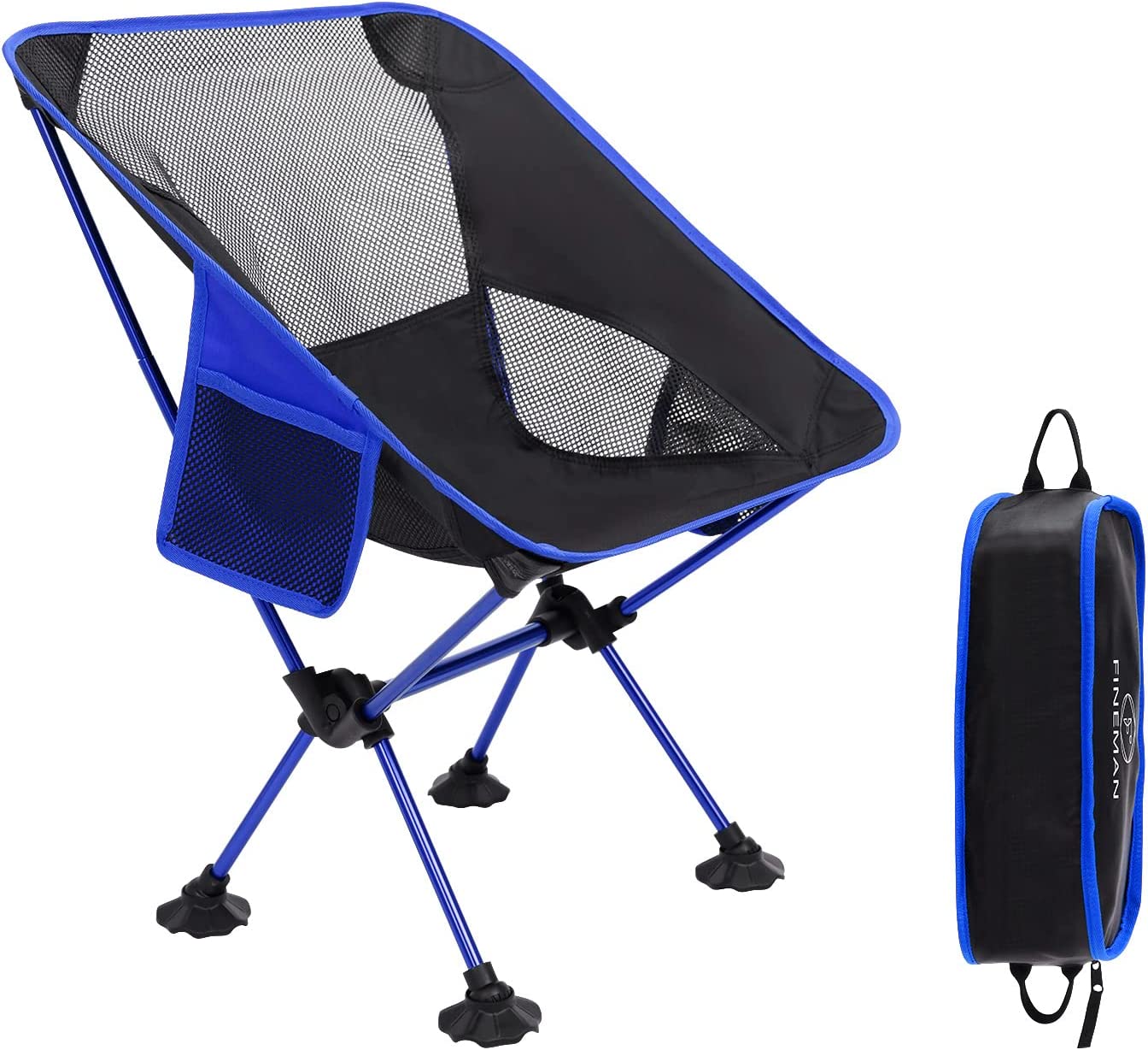 Fineman Backpack Camping Chairs for Adults, Folding Portable Camp Gear