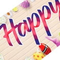 thumbnail image 3 of YSNOOWE Banner De Tela Decorativo Para Fiesta De Pascua Con Festivo Multicolor, 3 of 6