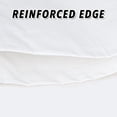 thumbnail image 2 of Finished Size 18x24 Feet 10 Mil White Heavy Duty Poly Tarp, Multipurpose Protective Cover, UV Resistant, Waterproof Poly Tarpaulin with Reinforced Edges Tarpaulin with Reinforced Edges, 2 of 5