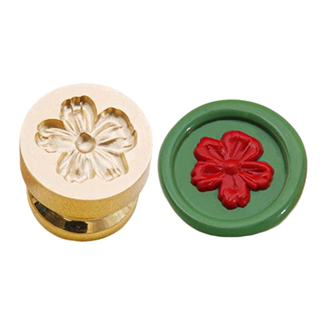 DQrwqpou Cabeza Sello Sellado Serie Primavera Roja Suministros para Manualidades DIY Cobre