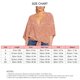 thumbnail image 3 of Blusa suelta para mujer, estampado floral, cuello en V profundo, manga larga, lazo frontal, blusa con nudo para mujer, 3 of 3