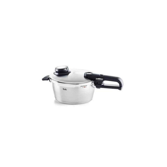 Olla de Presión Premium Fissler Vitavit 3.7 Cuartos con Inserto de Vapor