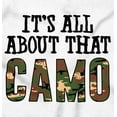 thumbnail image 2 of Its All About That Camo Hunting Toddler Boy Girl T Shirt Infant Toddler Brisco Brands 3T, 2 of 6