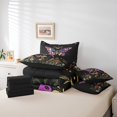 thumbnail image 5 of YST, Purple Gothic Moth, Bedding Set, Botanical Plants, 7-Piece, Moon and Stars, Twin, 5 of 5