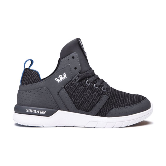 Tenis Supra Niño Method Acolchado gris 21