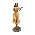 thumbnail image 3 of Almencla Hawaiian Girl Playing Ukulele Figurine Home Decoration Decorative Car Dashboard Ornament for Wall Shelf Decor Multifunctional, 3 of 8