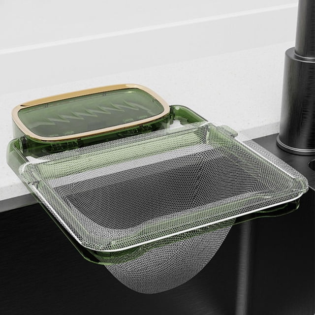 OUNONA 1Jgo Cesta De Drenaje Para Fregadero Cocina Con De Malla Resistente Y Seguro