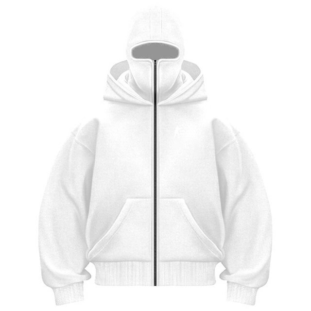 MHFRRA Sudadera con Capucha para Uso Diario Cómodo, Ideal para Usar En Capas, Diseño Elegante, Material Suave, Informal y Funcional Blanco