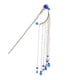 thumbnail image 2 of 2x Hair Stick Pin Tassel de Chino Cosplay Drama Accesorios de Adorno Colcomx Palo de pelo chino antiguo, 2 of 6