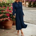 thumbnail image 3 of Dot Print Mignon Shift Robe de Couleur Unie Femmes Dentelle Tenue Quotidienne (Beige S), 3 of 9