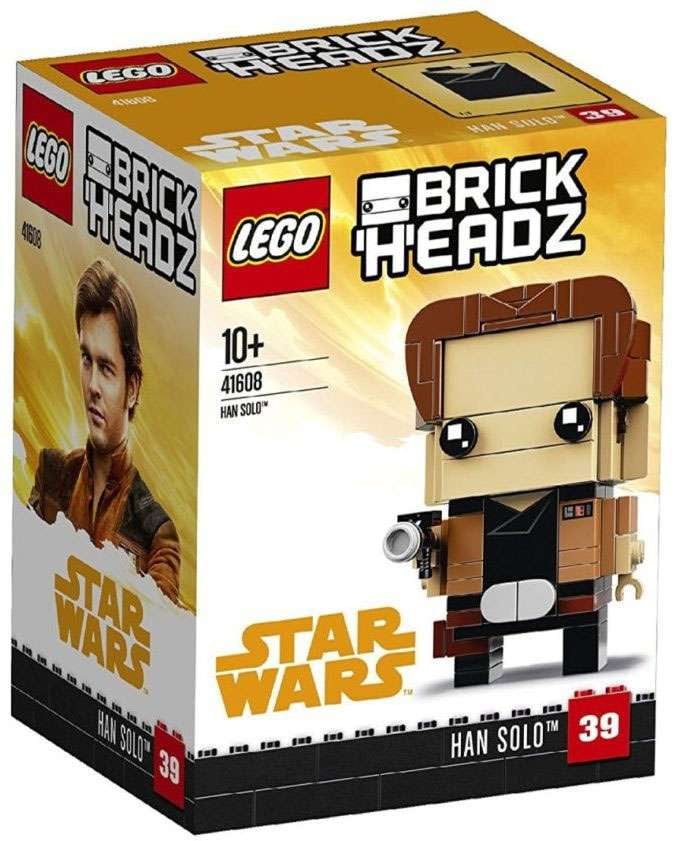 Pre-Owned Star Wars Brick Headz Han Solo Set LEGO 41608
