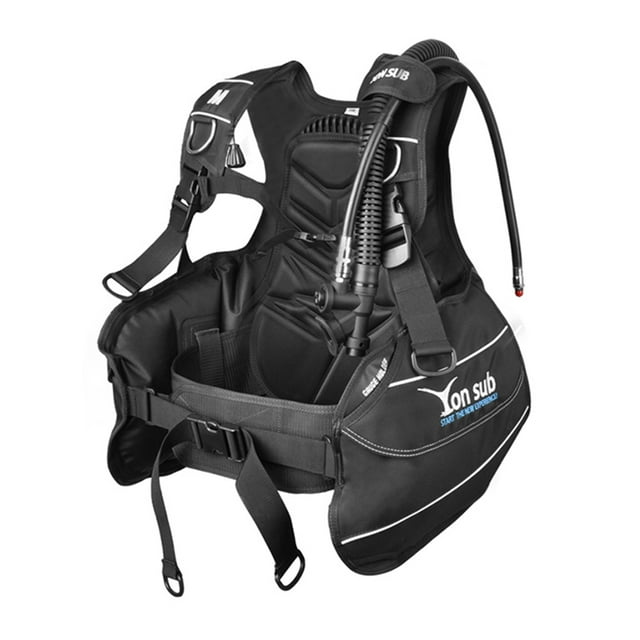 Generic Adjustable Buoyancy Scuba Diving Vest with Nylon Material, Size S for Deep Sea Exploration Gear