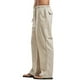 men's open bottom sweatpants with pockets