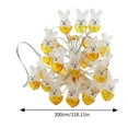 thumbnail image 3 of Easter String Lights, Easter Lights with 8 Flashing Modes and Remote Pastel Egg String Lights Decorations, Battery Operated Easter Eggs Lights for Easter Outdoor Indoor Decor(9.84 ft with 20 LED), 3 of 6