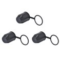 thumbnail image 1 of 3X Tapa de Cubierta de Tipo Push-In de Bola de Barra de Remolque Negra Tapa de ProteccióN de Remolque de Bola de Remolque de Enganche de Coche EIG88 Adecuada para Remolque de RV, 1 of 5