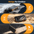 thumbnail image 5 of OWNTECH 20000mAh Portable Solar Charger for iPhone and Android Power Bank with Dual 5V USB Ports for Outdoor Camping Hiking, 5 of 8