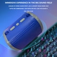 thumbnail image 4 of Portable Bluetooth Speaker with 360° Sound, Card/USB Playback, 20-Hour Battery, and Hands-Free Calling, 4 of 6