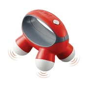 Homedics Quatro Mini Hand-Held Massager with Vibration Massage, 4 Massage Nodes(Nov-30-WMT)