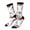 3 Black, variant on Koi Fish Print Adult Socks for Men & Women,Calf Socks, Ankle Socks,Boots Socks,Breathable Casual Sock,Unisex Crew Socks
