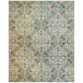 thumbnail image 3 of SAFAVIEH Evoke Keith Damask Distressed Area Rug, Grey/Ivory, 4' x 6', 3 of 11