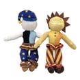 thumbnail image 3 of Muñeco de peluche de anime con forma de oso, dinosaurio verde, flor y zorro, 3 of 3