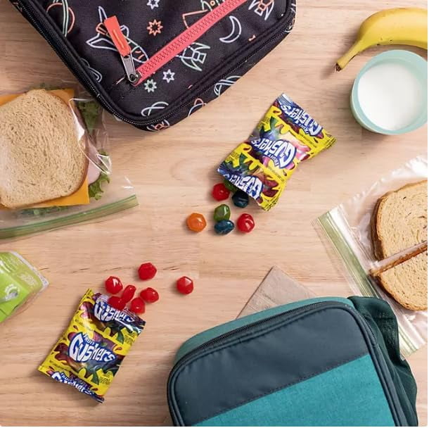 Fruit GUSHERS Variety Snacks Tropical and Strawberry Splash Fruit Candy – Individually Wrapped Candy Pouches for Office, Home, After School, Lunchtime, Picnics, Party, Halloween (42 PCS)