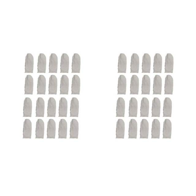 Ruiboury 20pcs Efficient Cleaning For 360潞 Dog Toothbrush Finger Wipes To Pet S 2Set