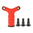 thumbnail image 1 of LOVIVER Grip Handle Gear for Weights Plate Gym Convert to Red, 1 of 8