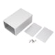 thumbnail image 1 of Caja de aluminio para proyectos electrónicos, resistente al agua, con acabado en plata y arenado para placas de circuito., 1 of 14