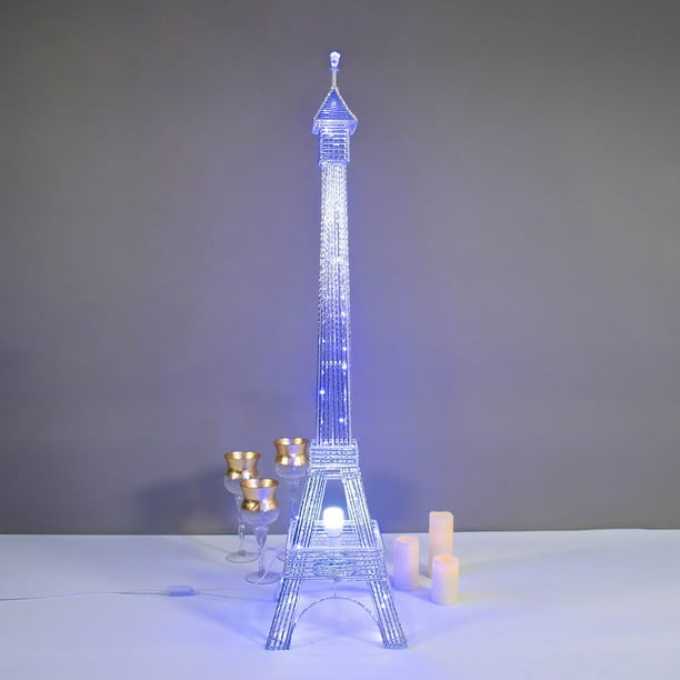 Efavormart 5 Ft Color Changing Led, Eiffel Tower Led Floor Lamp